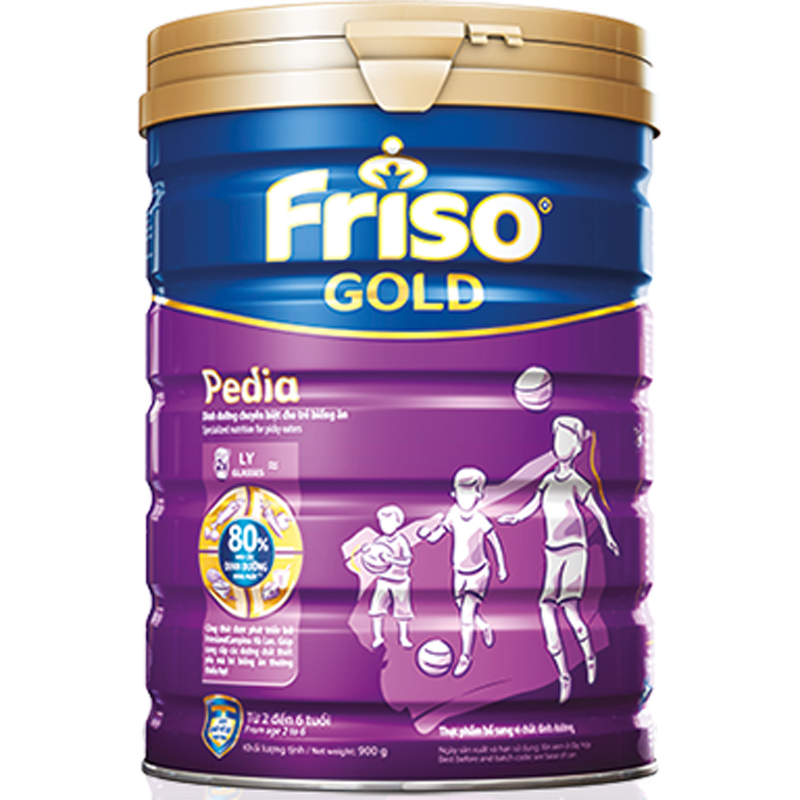 Sữa Friso Gold Pedia 900g (trẻ biếng ăn 2 – 6 tuổi)
