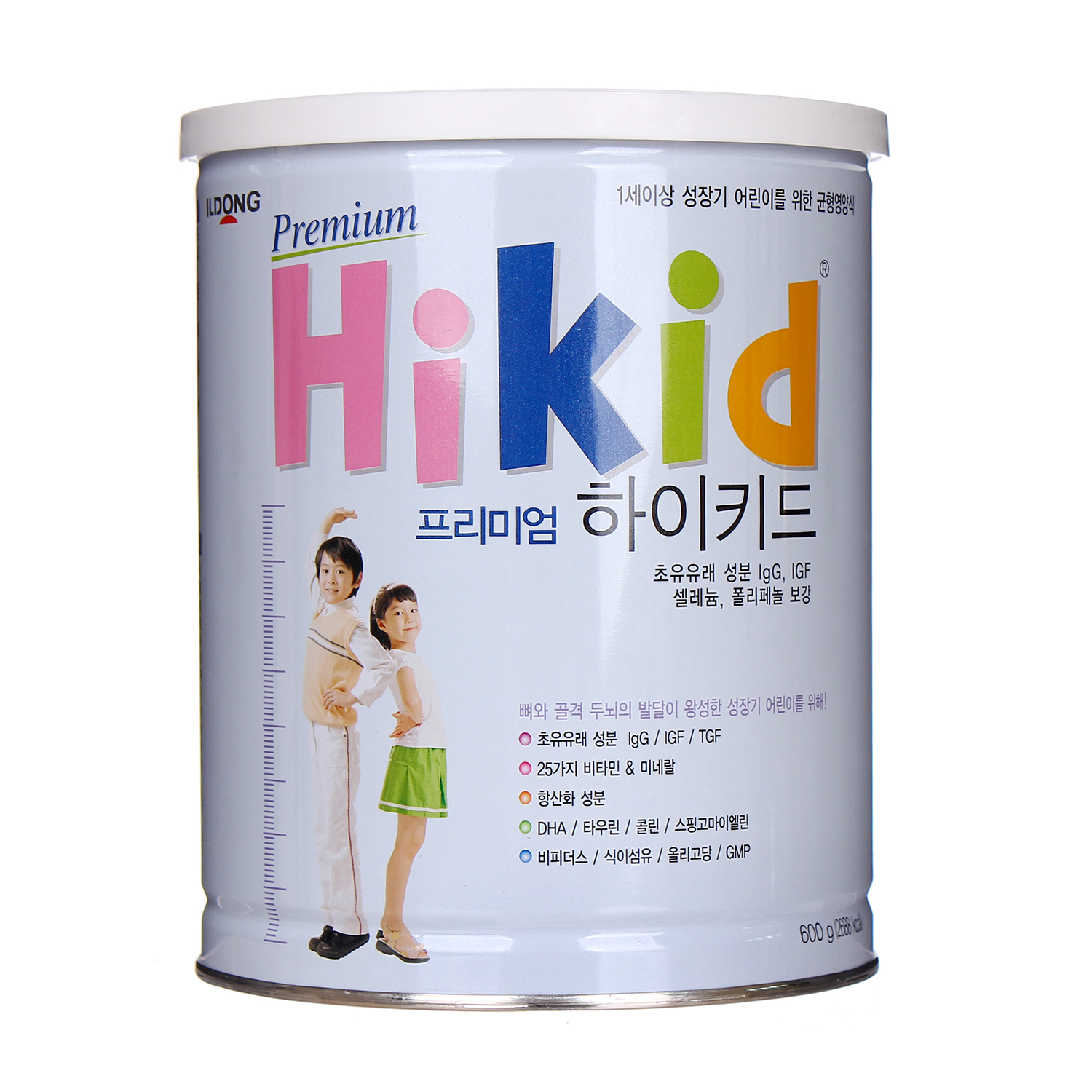  Sữa Hikid Premium Hàn Quốc tách béo 600g trẻ từ 1 tuổi trở lên