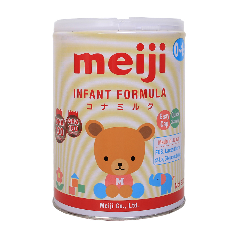 Sữa Meiji số 0 Nhật Bản 800g (trẻ từ 0-1 tuổi)