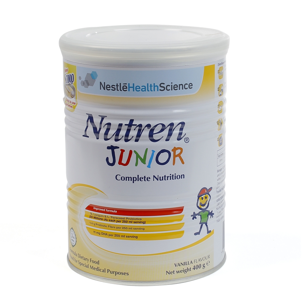 Sữa Nutren Junior 400g Nestlé Thụy Sĩ (trẻ từ 1-10 tuổi)